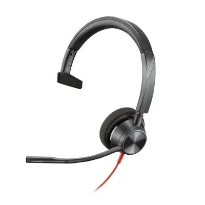 Auriculares Poly Blackwire 3310 Diadema USB-C USB-A Negro