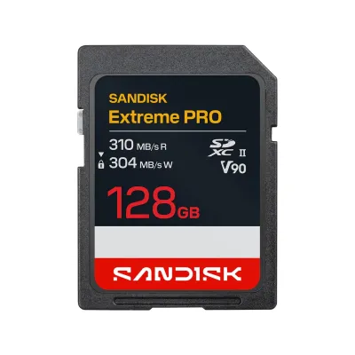 Tarjeta de memoria SanDisk Extreme PRO SD UHS-II V90 128GB SD