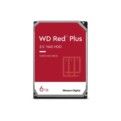 Disco duro interno Western Digital Red Plus WD60EFPX 6TB SATA 3,5"
