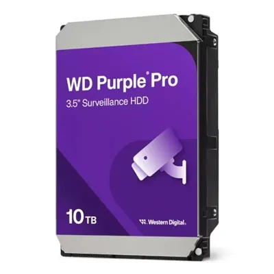 Disco duro interno Western Digital Purple Pro WD102PURP 10TB SATA 3,5"