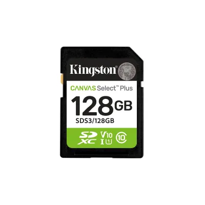 Tarjeta de memoria Kingston Canvas Select Plus 128GB SD