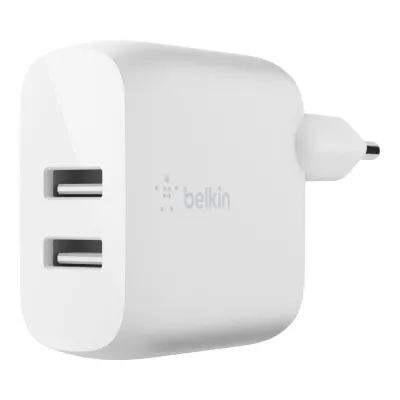 Cargador de pared Belkin WCB002VFWH USB-A Blanco 24W