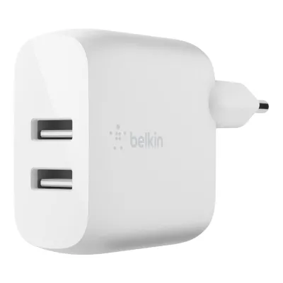 Cargador de pared Belkin WCB002VFWH USB-A Blanco 24W