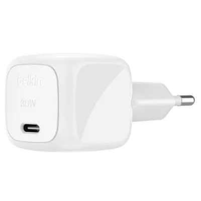 Cargador para portátil Belkin WCA008KQWH USB-C Blanco 30W