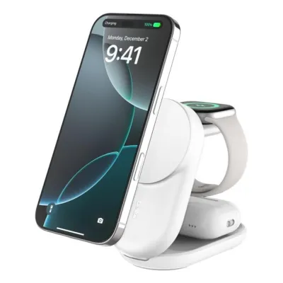 Cargador inalámbrico Belkin Ultracharge Inalámbrico Blanco