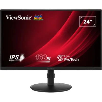 Monitor ViewSonic VA2408-HDJ 24" Full HD 1920x1080 100Hz IPS Negro