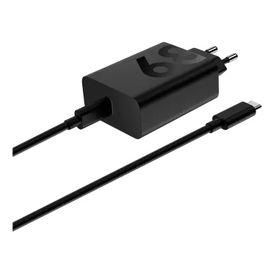 Cargador de pared Motorola TurboPower 68W Universal USB-C Negro
