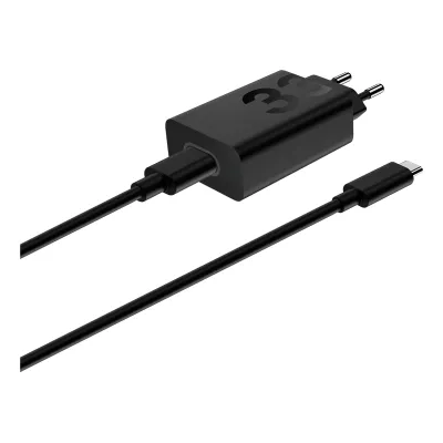 Cargador de pared Motorola TurboPower 33W EU USB-C Negro