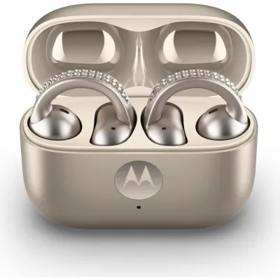 Auriculares Motorola Moto Buds Loop Open-ear / conducción ósea Bluetooth Beige