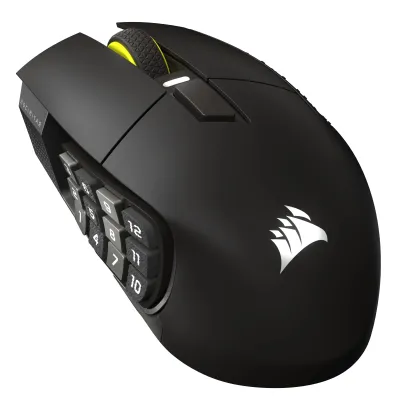 Ratón Corsair Scimitar Elite SE Inalámbrico Bluetooth Negro