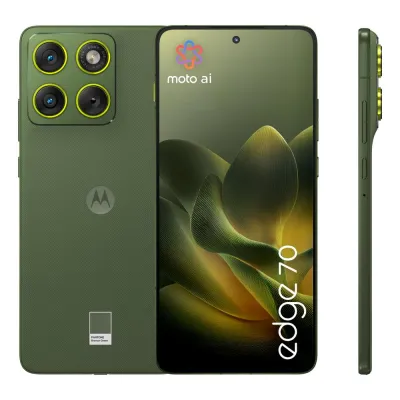Móvil Motorola Moto Edge 70 5G 6.7" Snapdragon 7 Gen 4 12GB 512GB Verde
