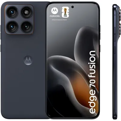 Móvil Motorola Edge 70 Fusion 6.78" Snapdragon 7s Gen 3 8GB 256GB Negro