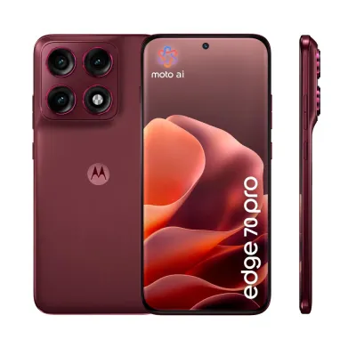 Móvil Motorola Edge 70 Pro 6.78" MediaTek Dimensity 8500 Extreme 12GB 512GB Rojo