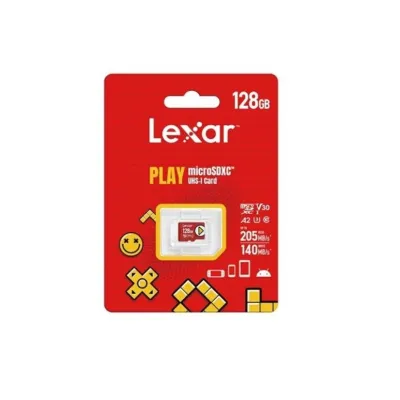 Tarjeta de memoria Lexar Play 128GB microSD
