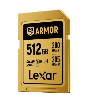 Tarjeta de memoria Lexar Professional Armor Gold 512GB