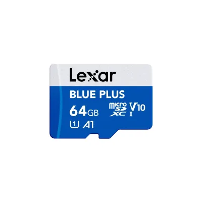 Tarjeta de memoria Lexar Blue Plus 64GB microSD
