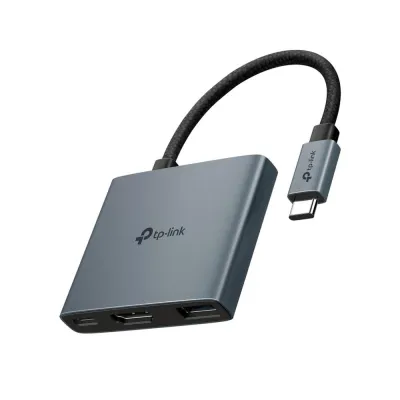 Hub USB-C TP-Link UH3020C 3 en 1 HDMI USB-A Power Delivery 100W Gris
