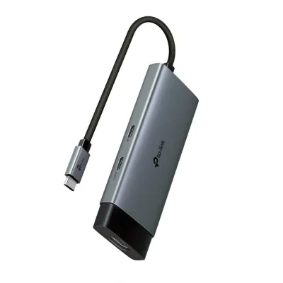 Hub USB-C Tp-link UH5020C 5 en 1 HDMI USB 3.0 Power Delivery 100W Gris