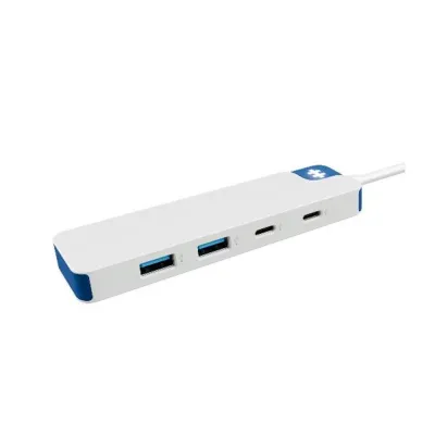 Hub Targus USB-C 4 puertos USB 3.2 Gen 1 Blanco