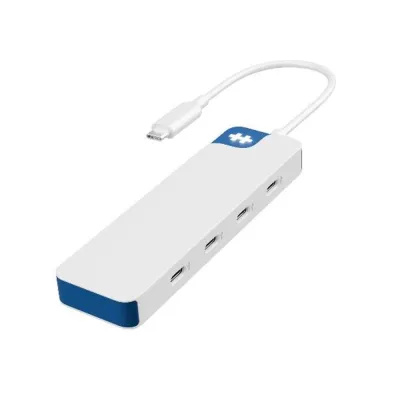 Hub USB Targus HD5201BUGL USB-C 4 puertos 5 Gbps Blanco