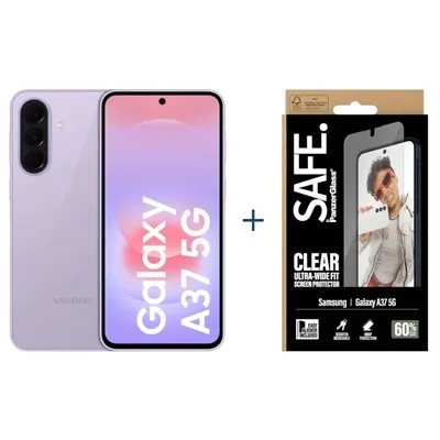 Móvil Samsung Galaxy A37 5G 256GB 8GB 6.7" Violeta + Protector de pantalla