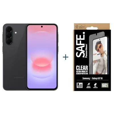 Móvil Samsung Galaxy A37 5G 256GB 8GB 6.7" Gris + protector de pantalla
