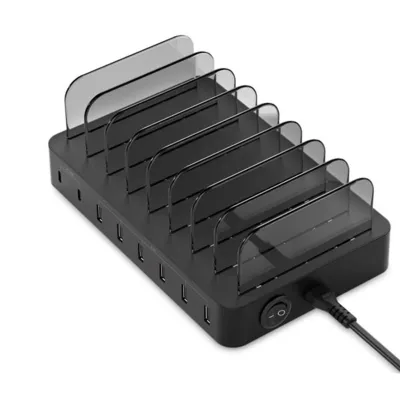 Estación de carga Conceptronic OZUL02B USB-C USB-A Negro 75W