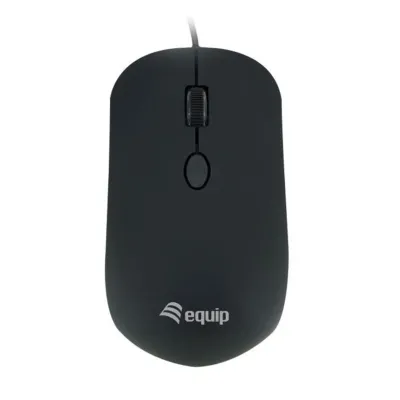 Ratón Equip Life Con cable Negro