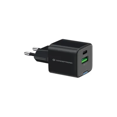 Cargador de pared Conceptronic ALTHEA15B Negro