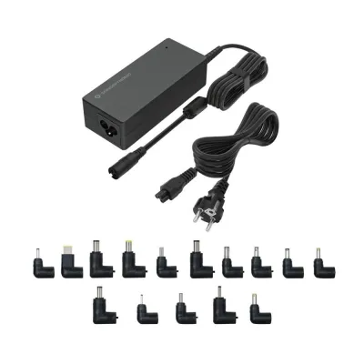 Cargador para portátil Conceptronic OZUL08B15 Clavija de portátil Negro 90W
