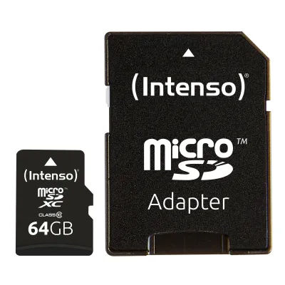 Tarjeta de memoria Intenso 3413490 64GB microSD
