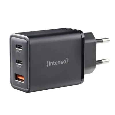 Cargador de pared Intenso W65ACC USB-C USB-A Negro 65W