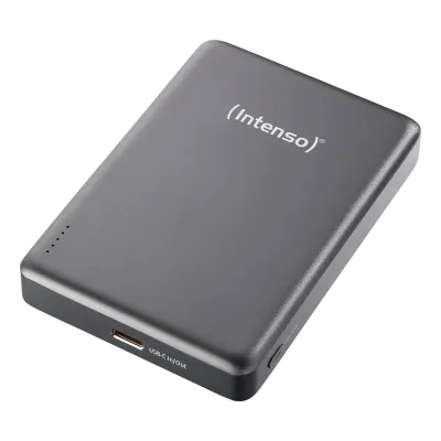 Batería externa Intenso Powerbank MW10000 MagSafe Inalámbrico Gris 15W