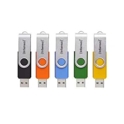 Memoria USB Intenso Office Line 64GB USB-A (5 unidades)