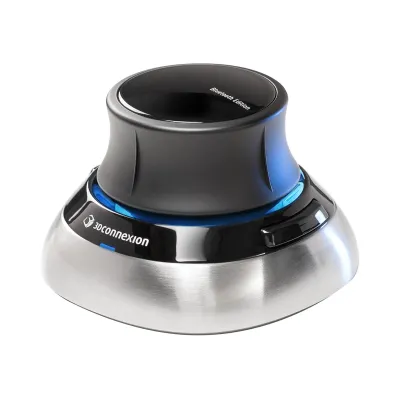 Ratón 3Dconnexion SpaceMouse Con cable Inalámbrico Bluetooth Negro