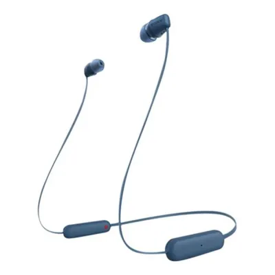 Auriculares Sony WI-C100 Intraurales con cable Bluetooth Azul