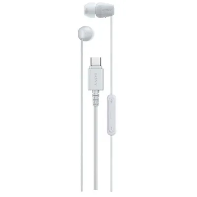 Auriculares Sony IER-EX15C Intraurales con cable USB-C Blanco