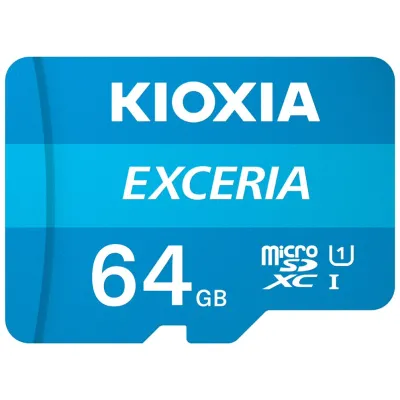 Tarjeta de memoria Kioxia Exceria 64GB microSD