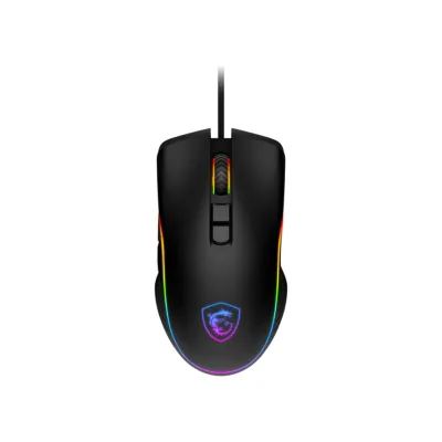 Ratón MSI FORGE GM300 Con cable Negro