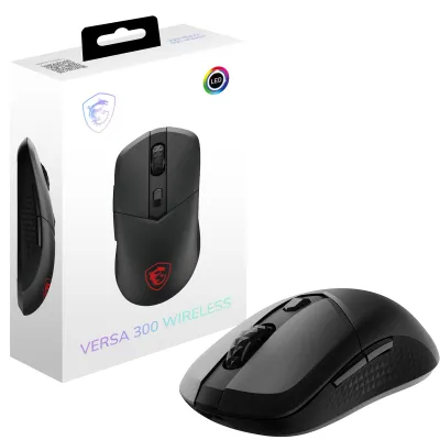 Ratón MSI Versa 300 Inalámbrico Bluetooth Negro