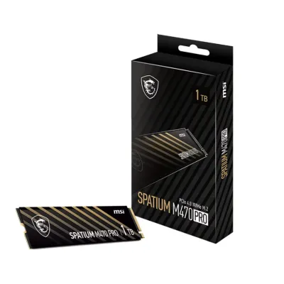 SSD interno MSI Spatium M470 Pro 1TB NVMe M.2