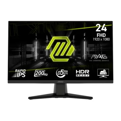 Monitor MSI MAG242F 24" IPS Full HD 200Hz HDMI DisplayPort Negro