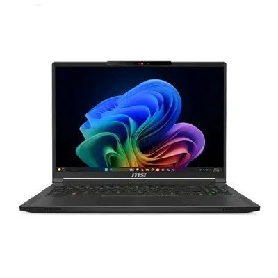 Portátil MSI Stealth A16+ 16" AMD Ryzen AI 9 370 32GB 1TB SSD RTX 5080 Negro