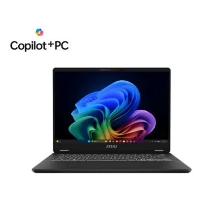 Portátil MSI Prestige 14 AI+ Evo Intel Core Ultra 7 256V 16GB 1TB SSD Gris