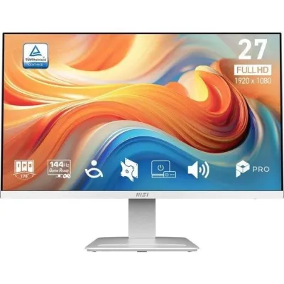 Monitor MSI MP273W E14A 27" FHD 1920x1080 IPS 144Hz Blanco