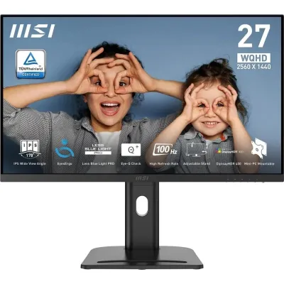 Monitor MSI Pro MP273Q 27" QHD 2560x1440 144Hz IPS Negro