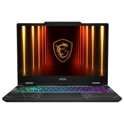 Portátil MSI Cyborg A15 AI 15.6" AMD Ryzen 9 270 RTX 5060 64GB 1TB SSD Sin sistema operativo Negro