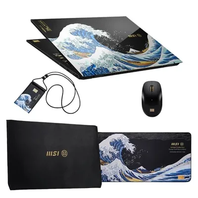 Portátil MSI Prestige 13 AI+ 13.3" Intel Core Ultra 9 288V 32GB 2TB SSD Gris Ukiyoe Edition