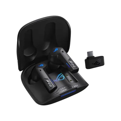Auriculares Asus ROG Cetra True De botón (TWS) Bluetooth Negro
