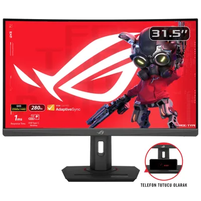Monitor Asus ROG Strix XG32WCMS 32" 2560x1440 280Hz VA Curvo Negro